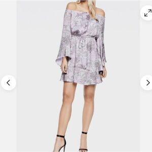 Bardot floral off shoulder "Britt" mini dress US 6